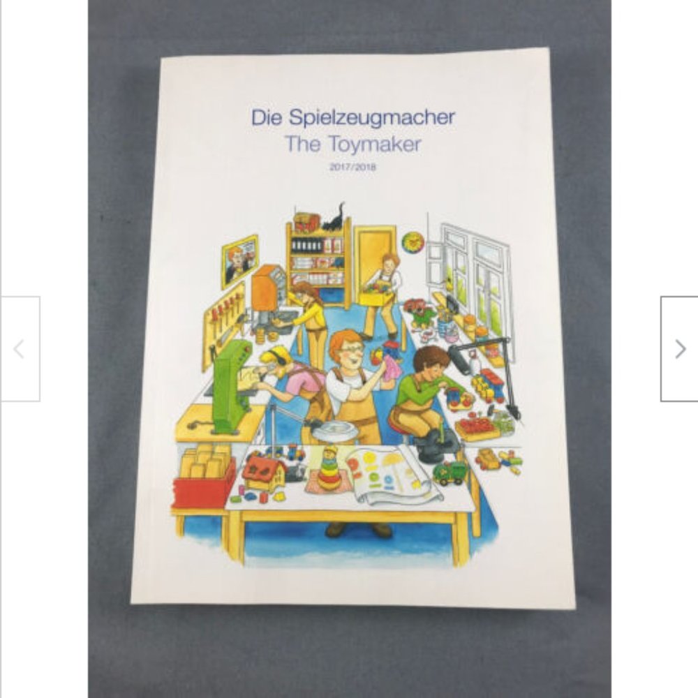 2017 Toymaker Catalog Die Spielzeugmacher German English Montessori Wooden Toys